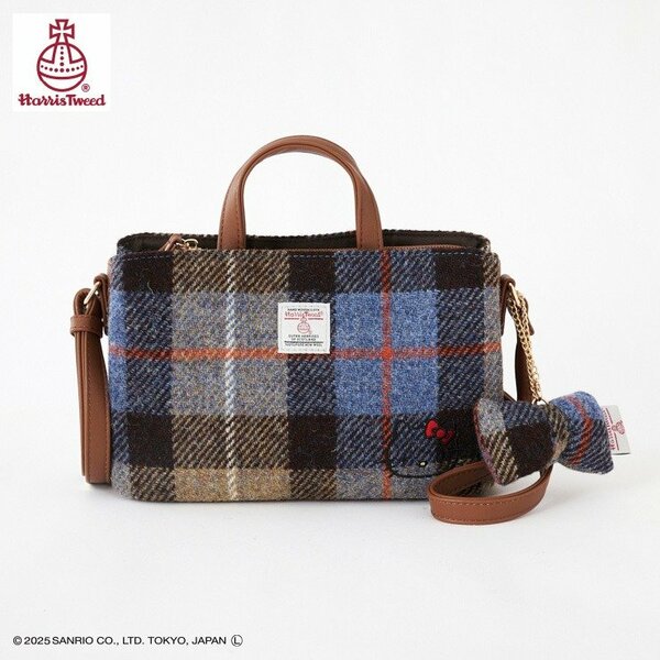 レディース 2WAYバッグ(HARRIS TWEED)(ハローキティ)