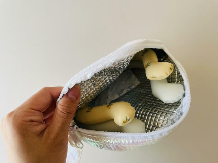 クールネックバンド用ポーチ ラウンド型