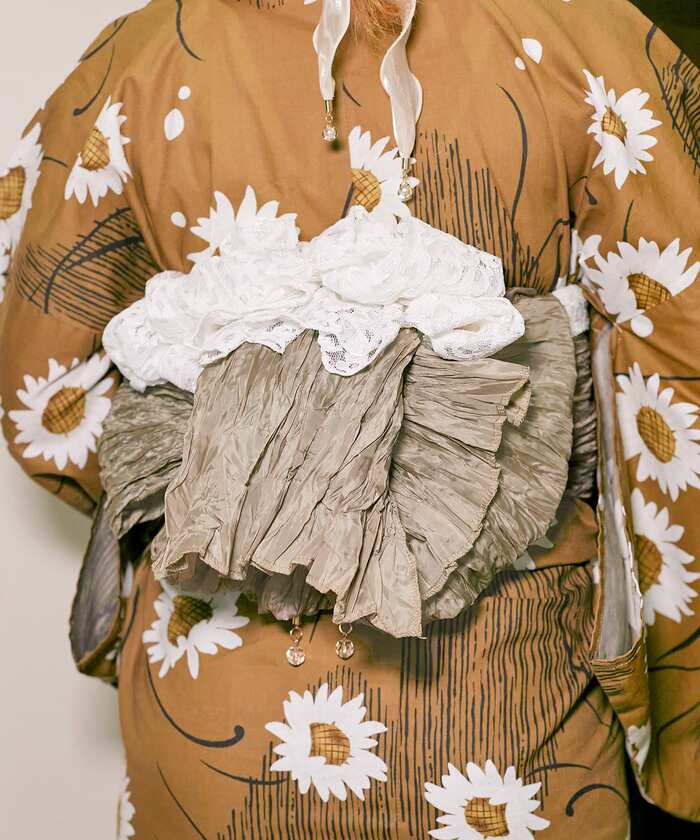 くしゅくしゅ兵児帯