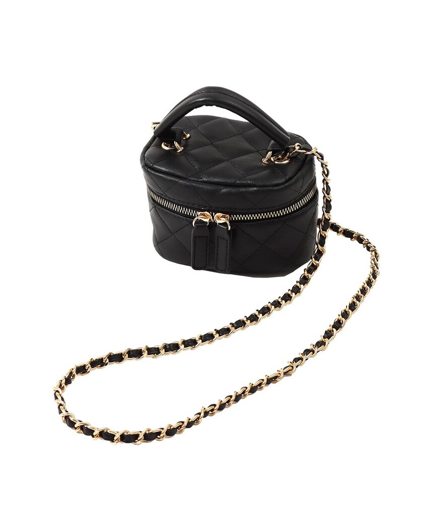 出所：パルグループ公式ファッション通販サイト 3COINS キルティングバニティショルダーバッグ