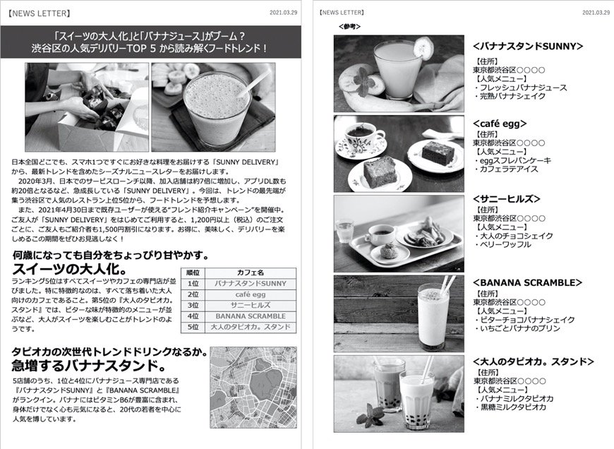 図版3　ニュースレターのポイント