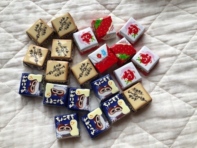 『チロルチョコ』（筆者撮影）