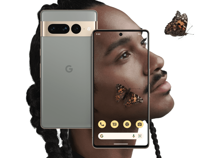 出所：Googleストア「Pixel 7 pro」