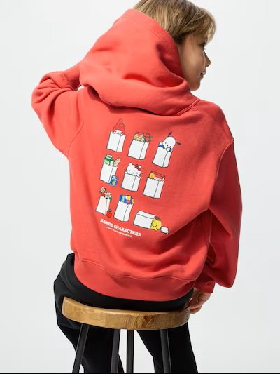 GIRLSサンリオキャラクターズ スウェットパーカ(サンリオキャラクターズ)