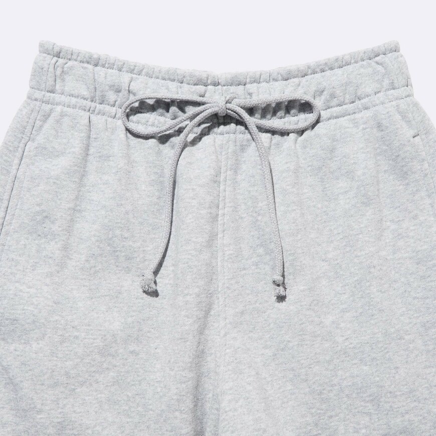 GU公式　スウェットバレルレッグパンツ