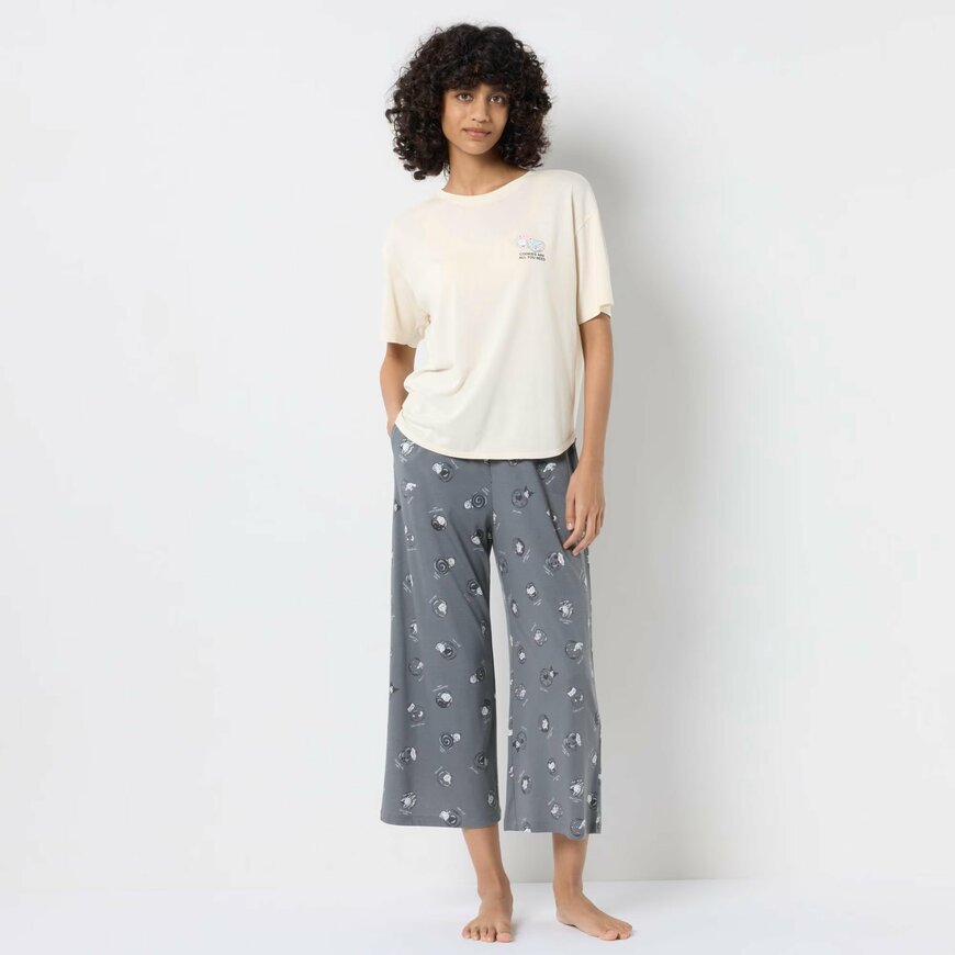 スイーツコレクション ラウンジセット(半袖)ホワイト