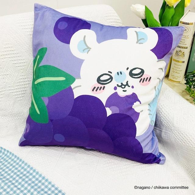 ニトリ クッションカバー モモンガ(ぶどう)
