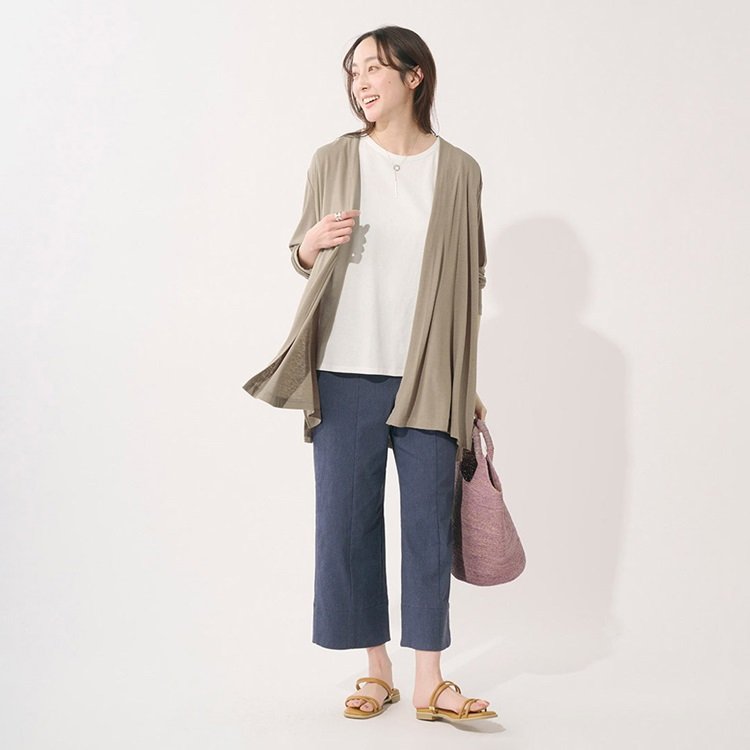 ケユカ公式 UVシアーロングカーディガン