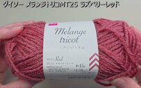 【100均】ダイソーの毛糸「メランジトリコ」を二本どりで編むかぎ針編みの“ぷくぷくバッグ”に約8000回再生