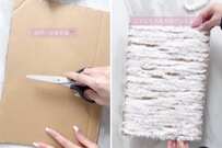 【100均DIY】ダイソーの毛糸とダンボールで完成→可愛い「ふわふわ猫耳帽子」の完成度に思わず目を疑う