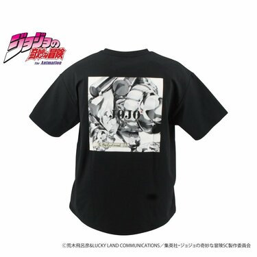 ジョジョの奇妙な冒険 半袖Tシャツ Mサイズ ポルナレフ バックプリント