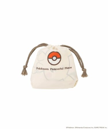 3COINS新作「ポケモン」コラボ〈ポケピース〉の「クリアポーチ