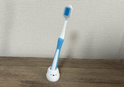 セリア、歯ブラシスタンド シマエナガ型写真