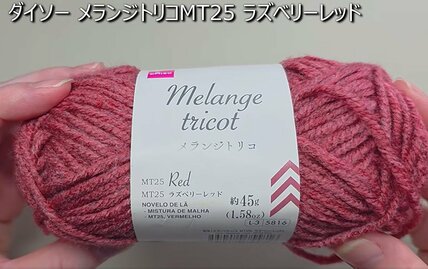 【100均】ダイソーの毛糸「メランジトリコ」を二本どりで編むかぎ針編みの“ぷくぷくバッグ”に約8000回再生