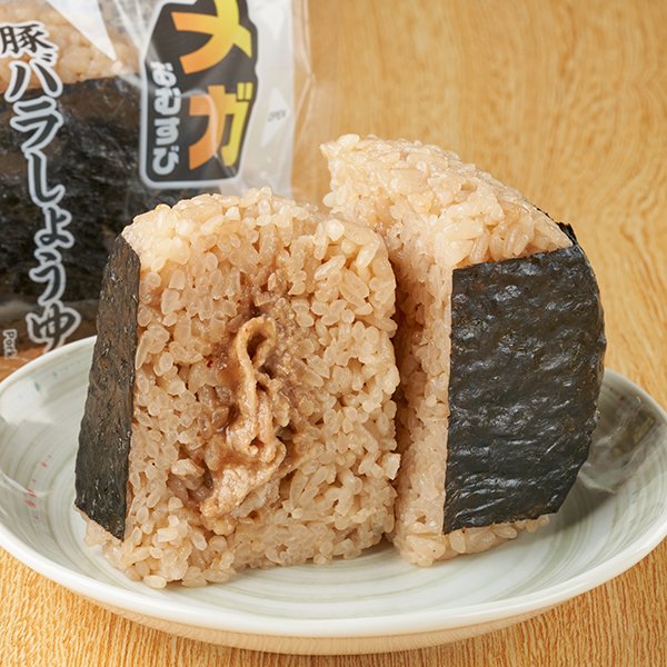 【関東の一部】メガおむすび 豚バラしょうゆ
