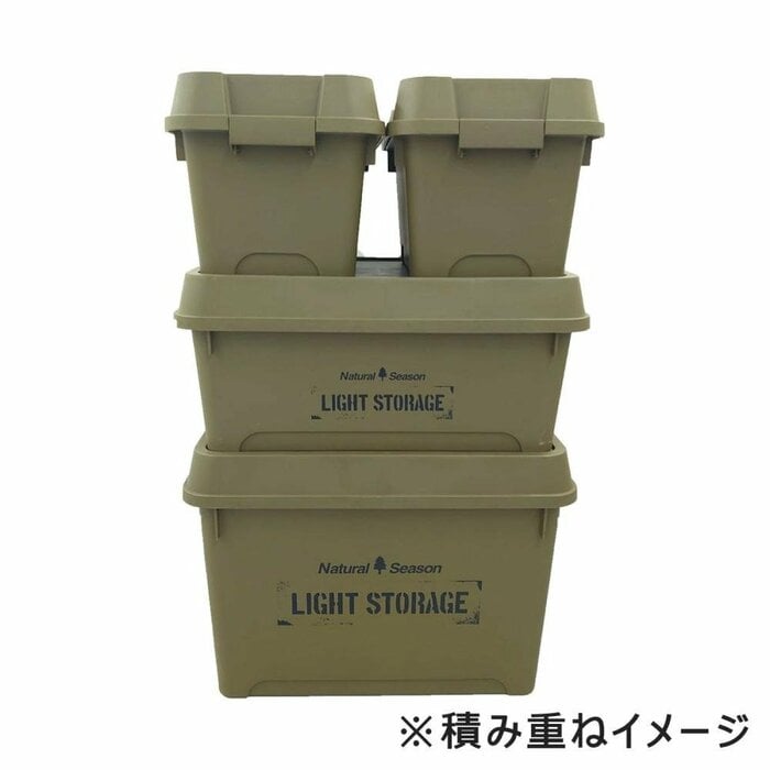 各サイズは組み合わせて積み重ねられ、最大段数は3段です