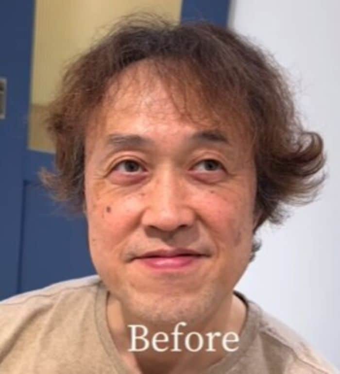 「髪があるうちに」髪に自信が無い男性が「妻を驚かせたい」　驚きの変身姿に大反響