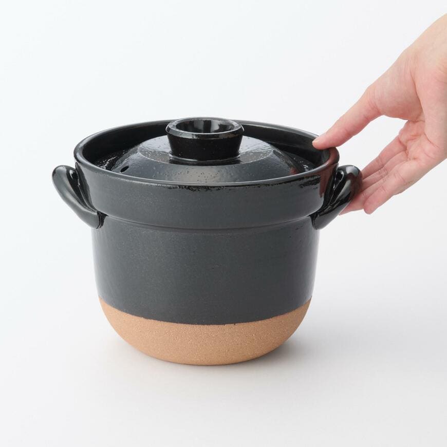 出所：無印良品ネットストア レンジで温め直せる　萬古焼　ごはん鍋