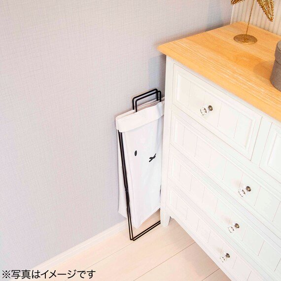 出所：ニトリ公式通販 ニトリネット ミッフィーのランドリーバスケット(ホワイト)