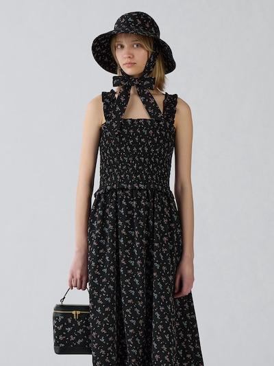 出所：GU公式 ワイドブリムハット(フラワー) by rokh