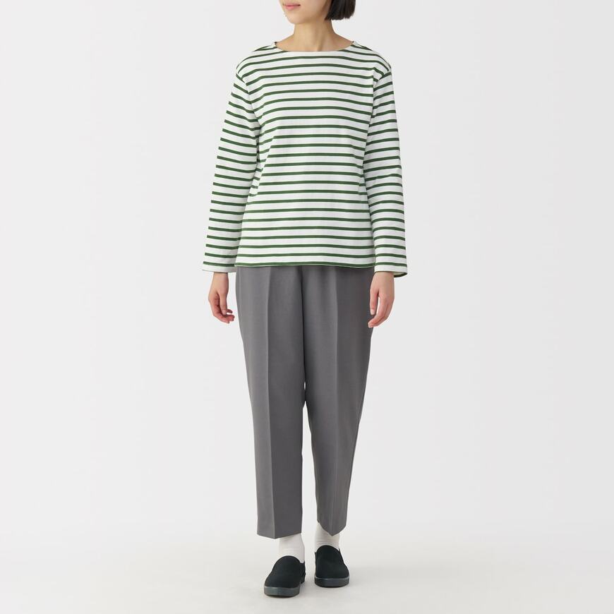 出所：無印良品公式　婦人　柔らかい中敷を使用した　撥水スリッポンスニーカー