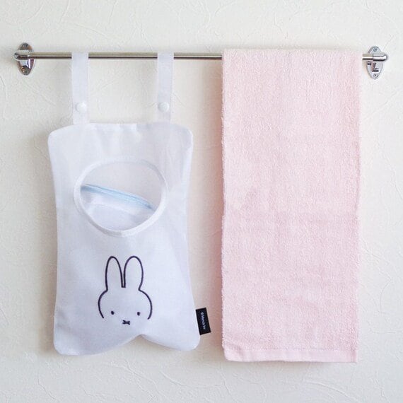 ニトリ、miffy ミッフィー ピンチ収納バッグ(顔だけミッフィー)画像