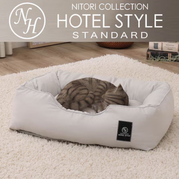 ペットベッド　Ｍ(Nホテル シカク GY M)