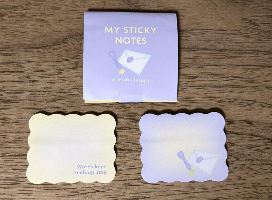 キャンドゥ、モチーフ付箋 80枚商品画像