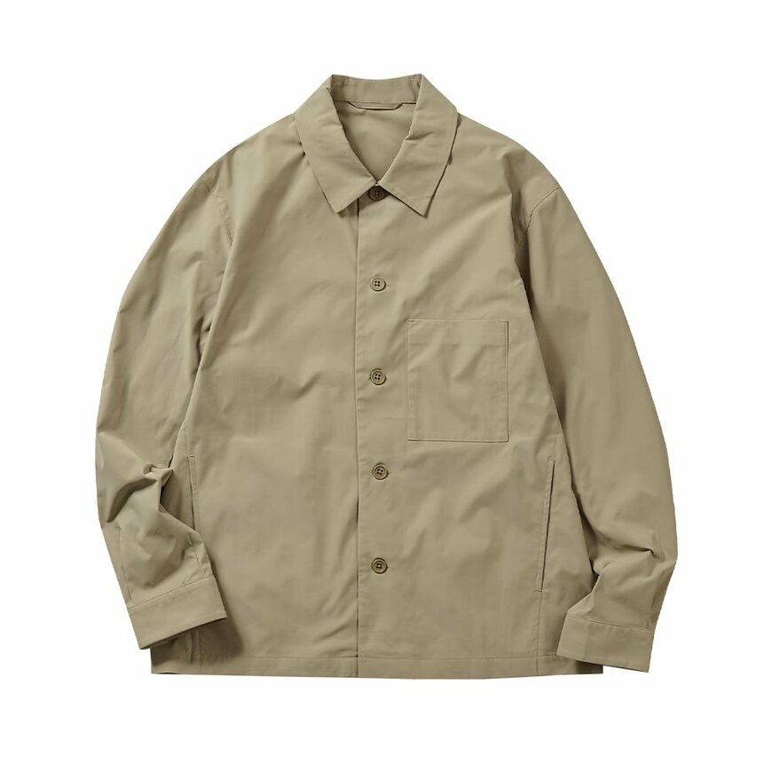 ワークマン公式　コットンライクストレッチシャツジャケット