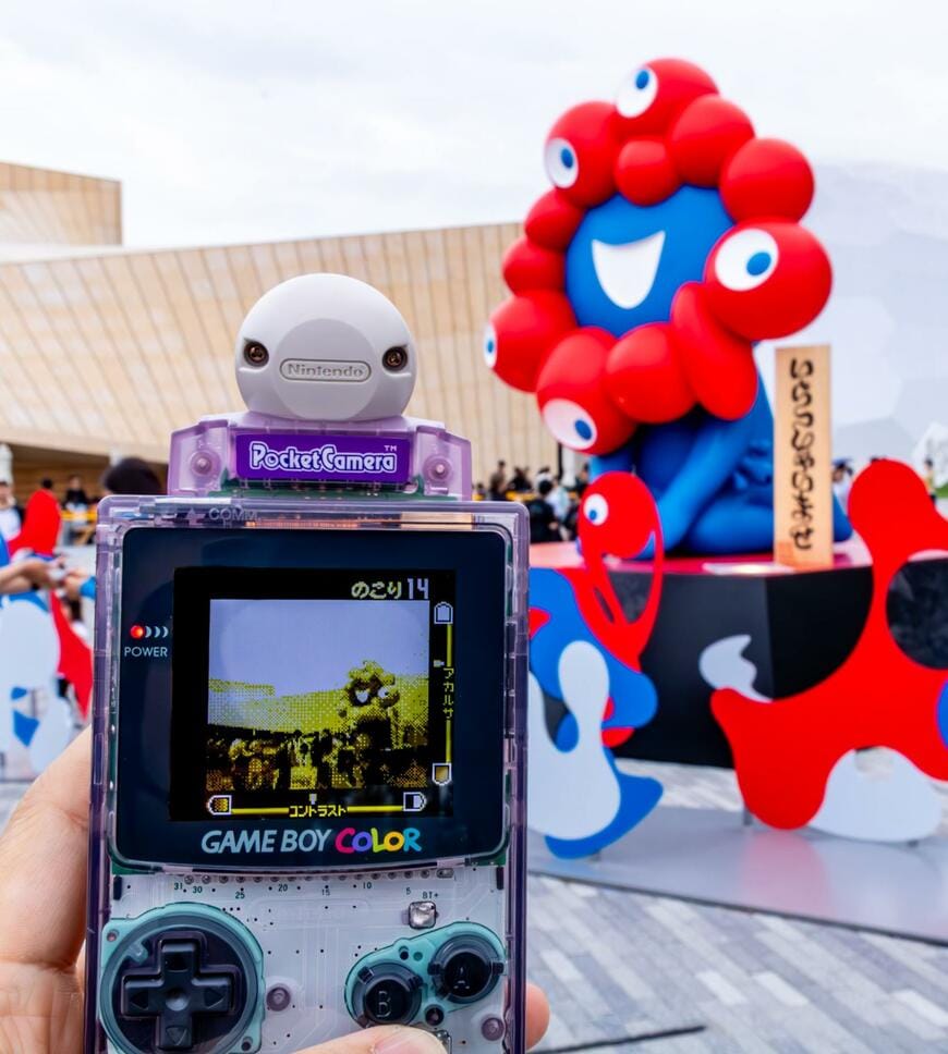 ポケットカメラで撮影した関西万博の写真