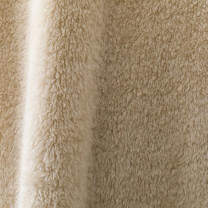 ニトリ 着る毛布(Nウォーム ヒョウモントカゲモドキ ベージュ KO12)