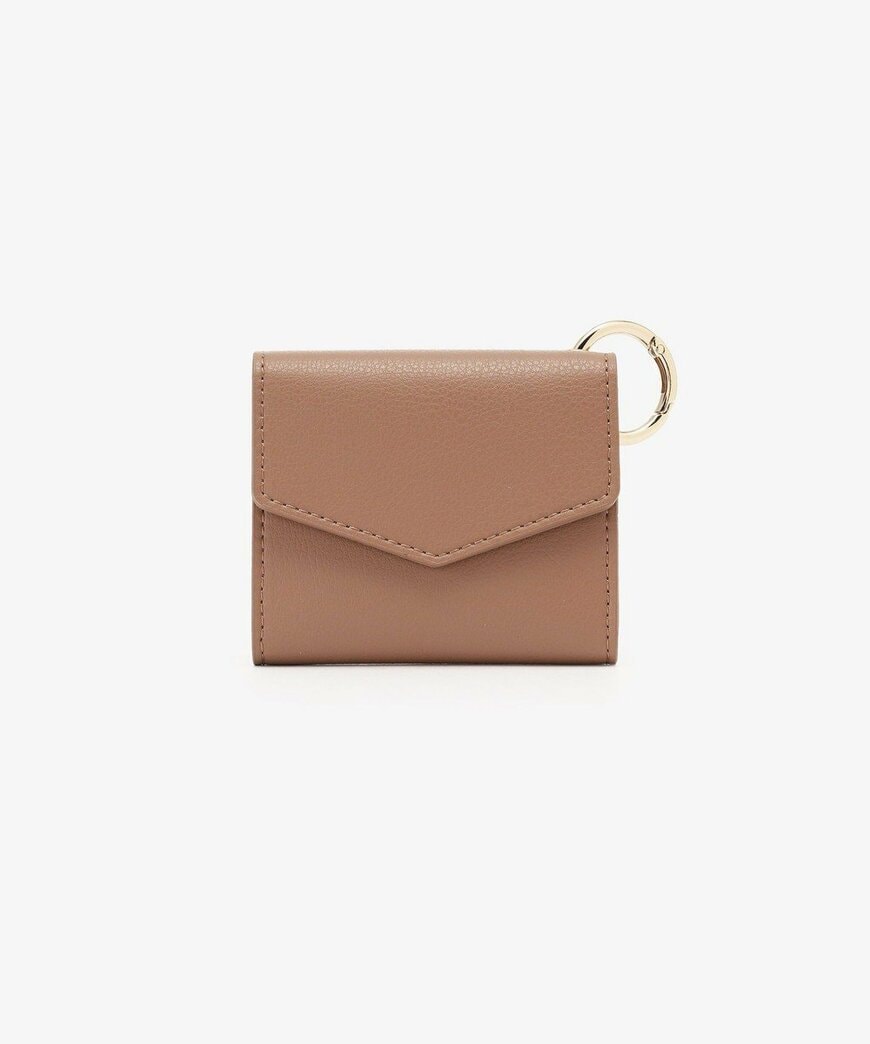 アフタヌーンティー公式　カラビナ付きミニ財布