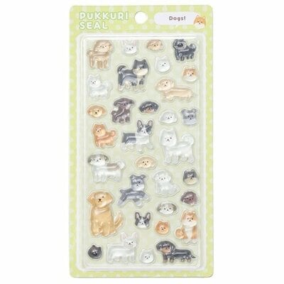 ニトリ、ぷっくりシール(イヌ)商品画像