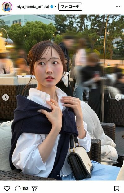 本田望結のInstagram投稿