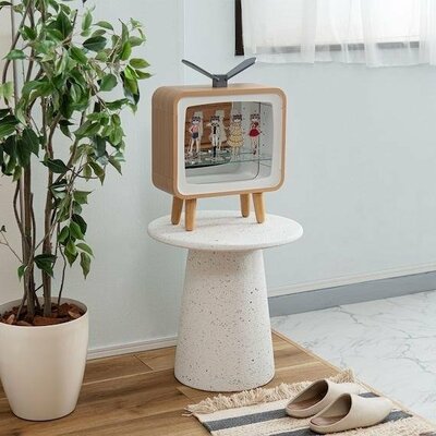 ニトリ公式ニトリネット 推し活コレクションラック(レトロテレビ)商品画像