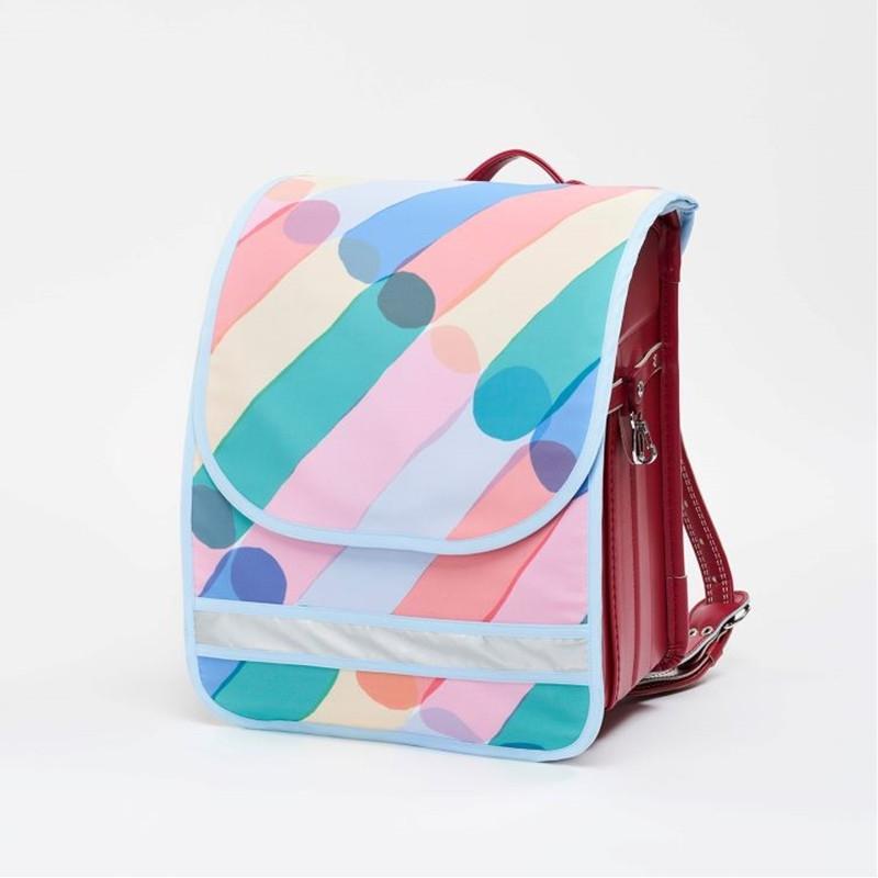 出所：ふるさとチョイス【PETIT PSYCHE】×【AIUEO】ランドセルカバー JUICE（ジュース） アーリー×ライトブルー