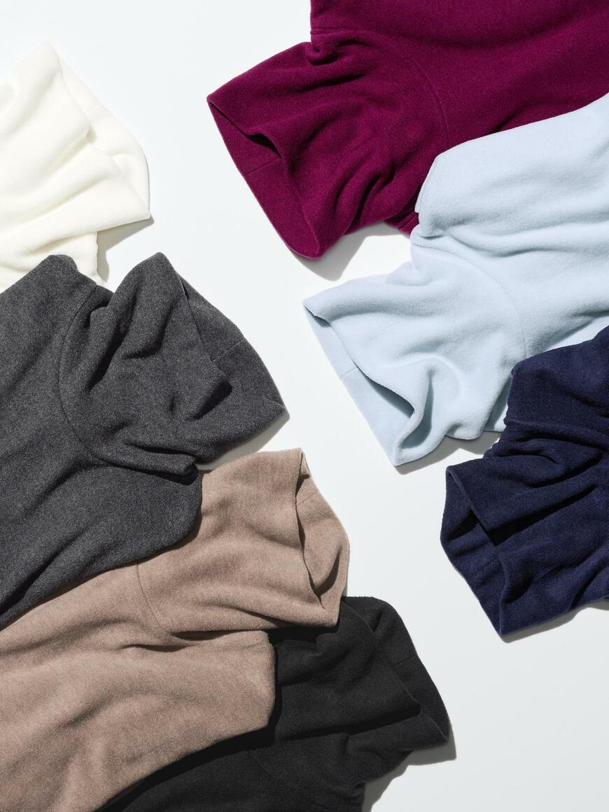 出所：ユニクロ公式 ヒートテックフリースタートルネックT