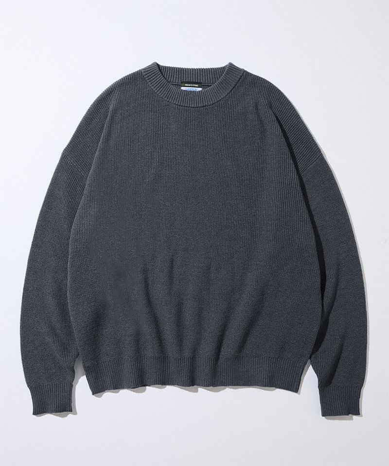 出所：ローソン　おうちで洗える12ゲージニット