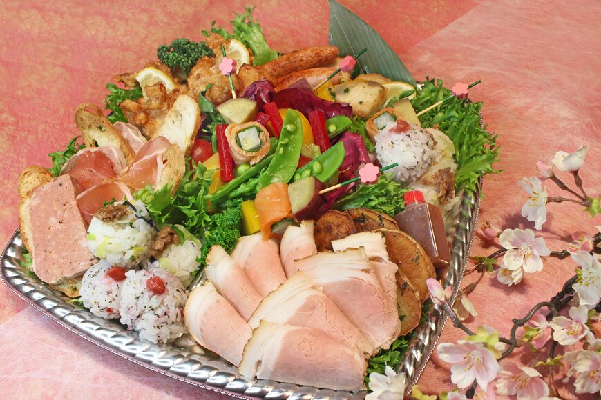お花見オードブル 3～4人前：4500円