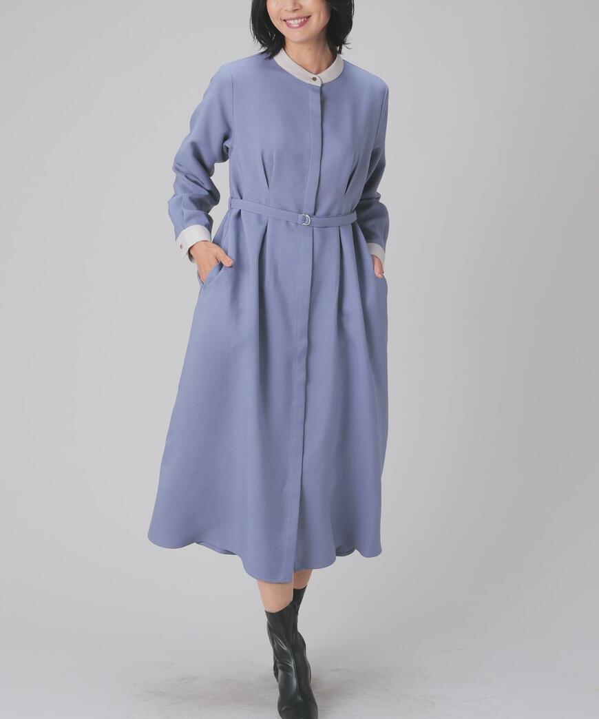 ハニーズ、バンドカラーワンピース画像