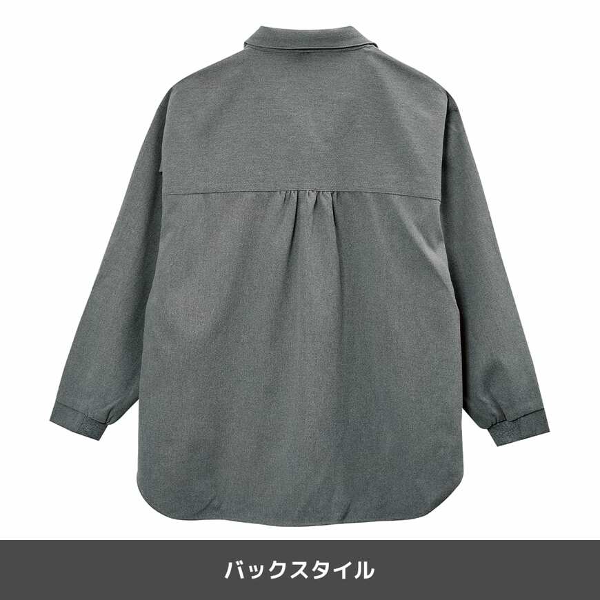 ワークマン公式　レディース撥水シーンレスギャザーブラウスの画像