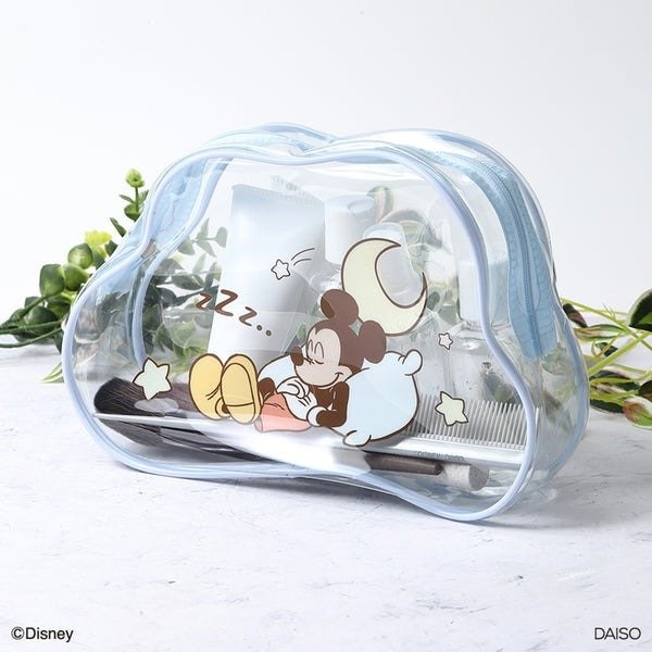 ダイソー公式　ダイカットポーチ（ミッキー／ミニー）ＤＣ９