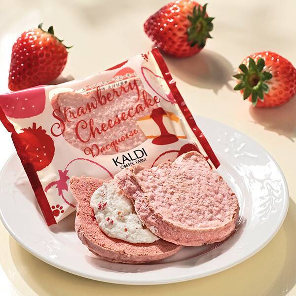 ストロベリーチーズケーキダックワーズ