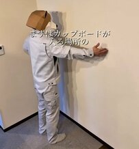 【賃貸DIY】「うちもやって欲しい」足りない〈キッチン収納〉→奥さんのために〈カップボード〉をDIY！賃貸でも理想を叶える