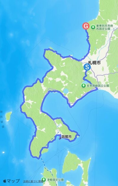 1,000kmが左下だけで完結