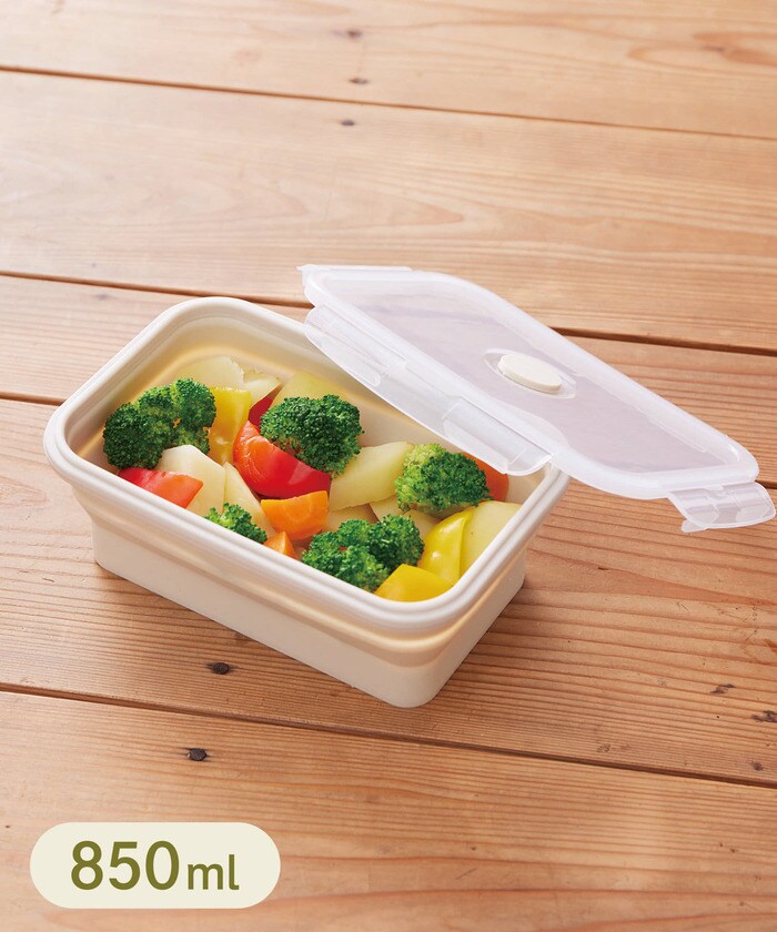 保存容器やお弁当箱として、多用途で使用可能