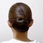【後ろ髪ふんわり】2段ポニーテールから作る上品な「着物ヘアアレンジ」40代・50代のミディアムヘアでも楽しめる大人の和風まとめ髪
