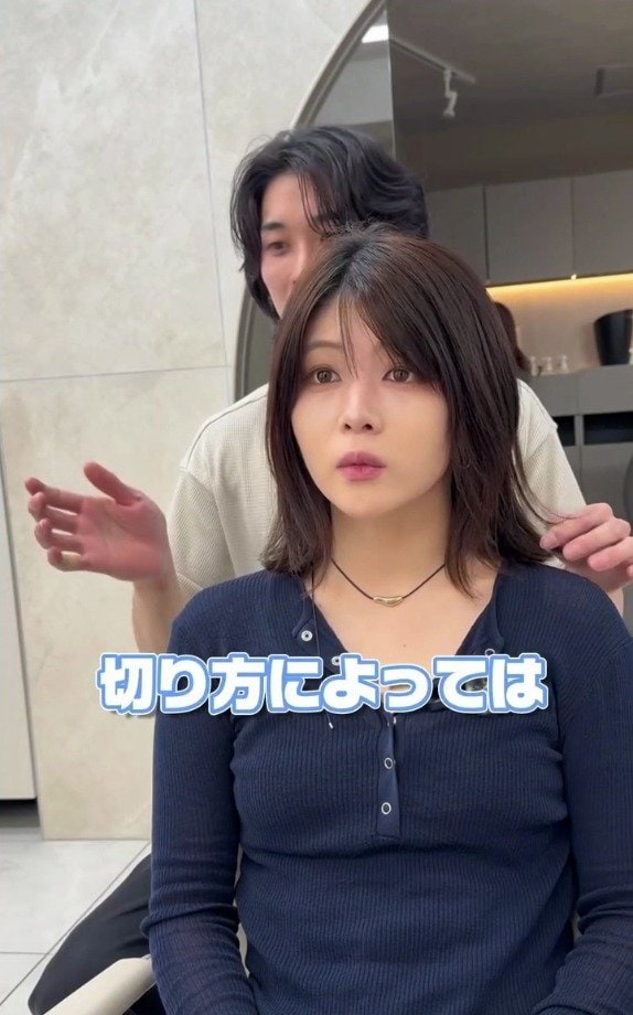 「髪型がブランドイメージと合わなくて」と悩むアパレル業界で働く女性　カットで耳かけの映えるショートにスタイルチェンジ