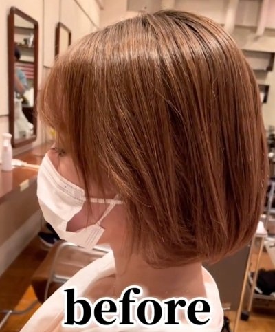 【大胆イメチェン】ボブの女性が激的に可愛い〈ショートヘア〉に！鏡を見て「めっちゃいい」「えーすごい！」と大喜び
