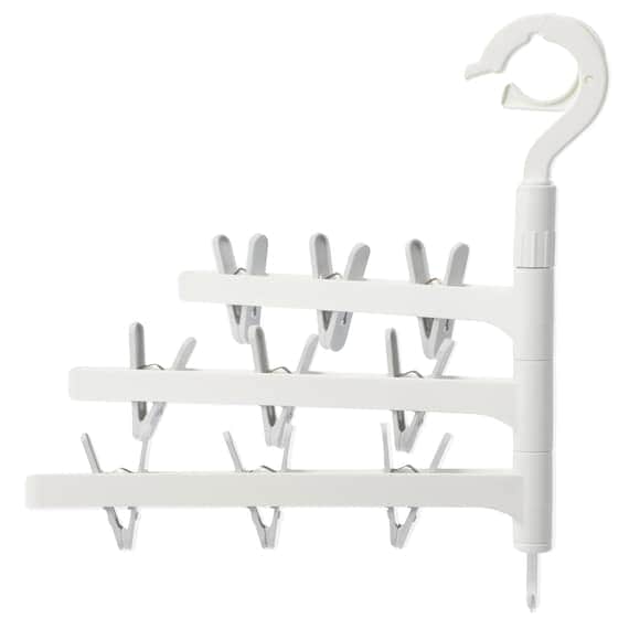 出所：ニトリ公式通販ニトリネット　吊り下げ ピンチハンガー（3段 HS07）